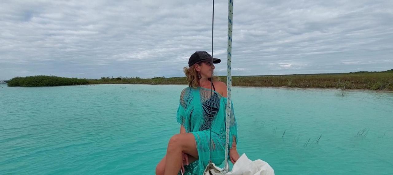 Appartamento Casa De Viajeros Bacalar Esterno foto